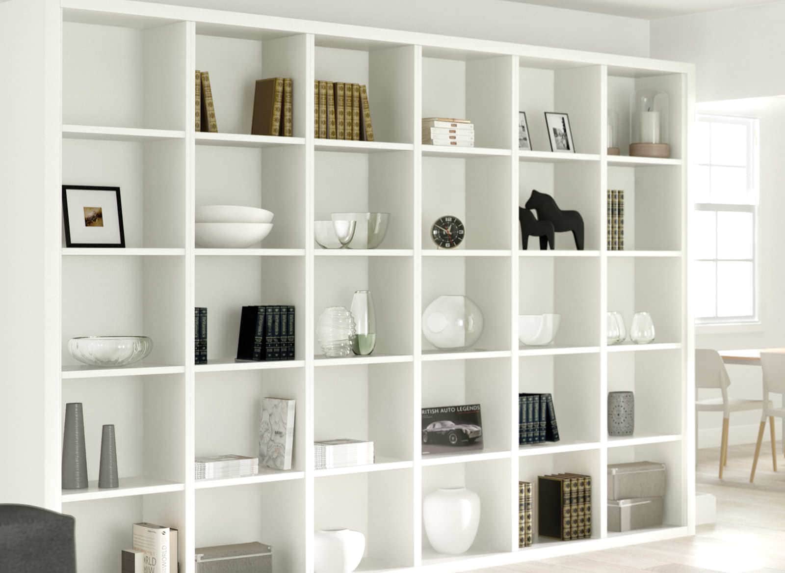 Modular fitted bookshelves | Strachan