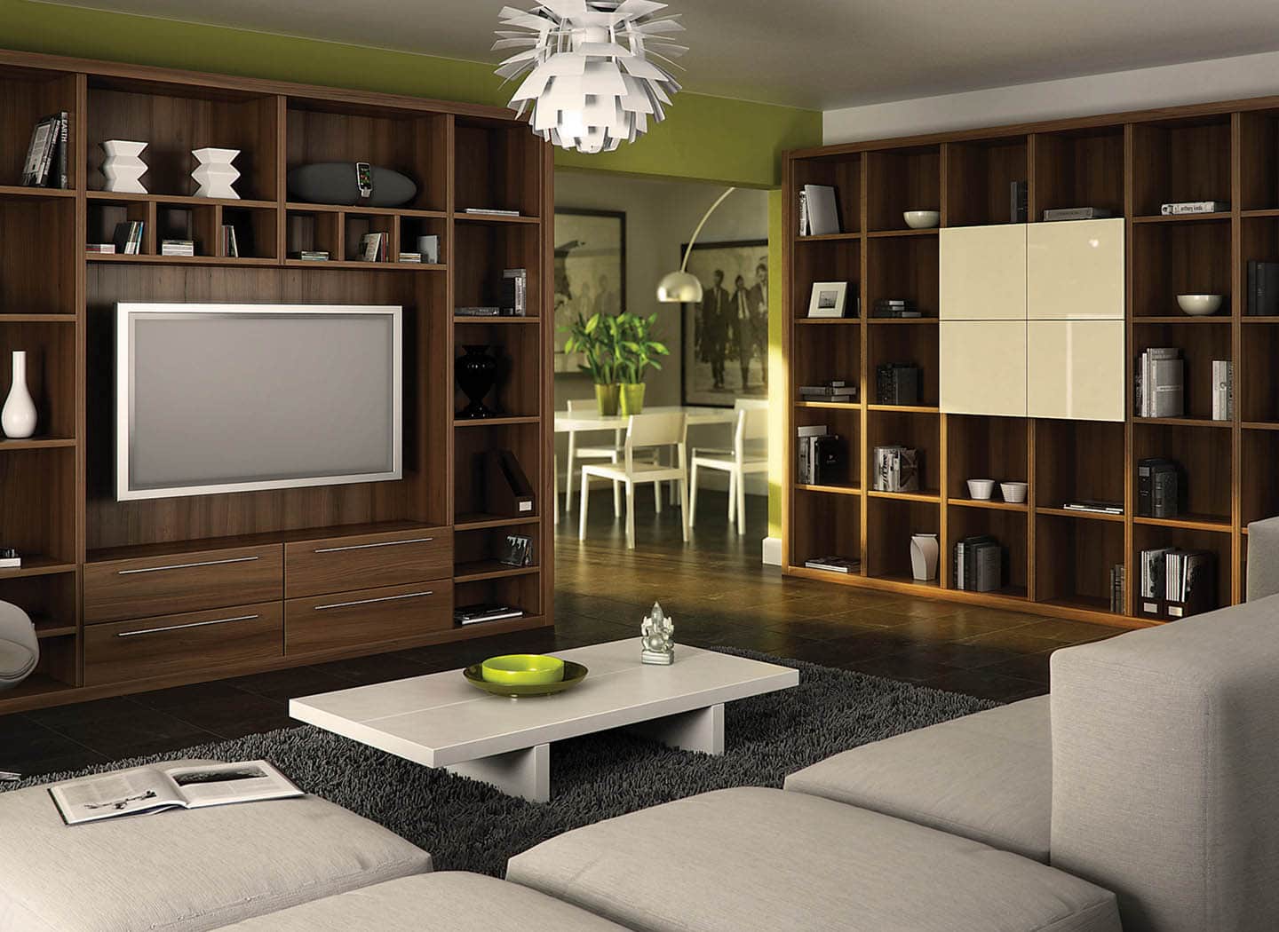fitted living room furniture