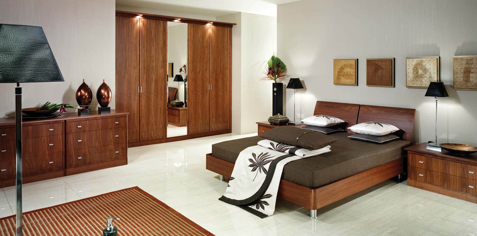 american walnut bedroom furniture